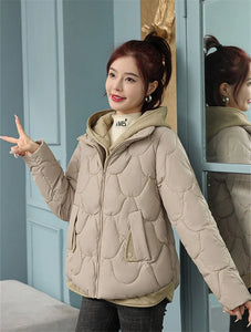 Winter Women Jacket Parkas Coat  Thick Warm and Stylish Padded Jacket for Cold Weather