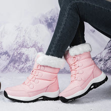 Autumn Winter High-Top Warm Cotton Boots Snow Boots for Cold Weather Comfortable Shoes for Women