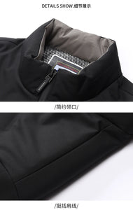New Men's Lightweight Duck Down Jackets 2025 Autumn Winter Business Casual Warm Puffer Coat Windproof Solid Padded Tops Clothing