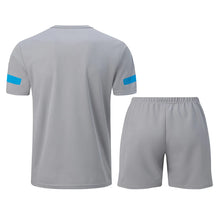 2/4 Pcs Men's Quick-drying Sports Fashion Suit Loose Plus Size Breathable Short Sleeve Joker Running Fitness And Leisure Shorts