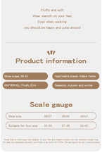 Winter Women's Slippers Boots Fashion Fuzzy Fur Anti-slip Soft Sole Outdoor Indoor Warm Comfort Men Plush Houseshoes Couple