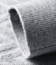 Men's Knit Sweater with Shirt Collar - Gray Vintage Style Fake Layered Business Casual Pullover Old Money Style Top