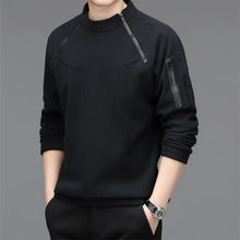 Men's Sweatshirts Fall Winter Long-sleeved T-shirt Top Loose Trend Round Neck Bottoming Shirt Lightweight Casual Sports