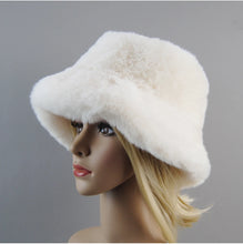 2025 New Style Fake Rabbit Fur Hats Super Soft Women Winter Hat Cotton Lining Warm Russian Fashion Ski Beanies Plush Solid Color