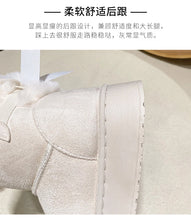 2026Winter Women Shoes Fashion High Top Cotton Shoes Plush Warm Snow Boots Winter Boots for Women Outdoor Non Slip Platform Boot