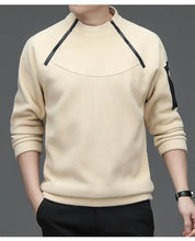 Men's Sweatshirts Fall Winter Long-sleeved T-shirt Top Loose Trend Round Neck Bottoming Shirt Lightweight Casual Sports