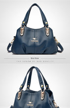 Women's Genuine Leather Portable Women's Bag 2025 New Arrival Fashion Large Capacity Versatile Messenger Bag Soft Leather Mom Bag for the Middle-Aged