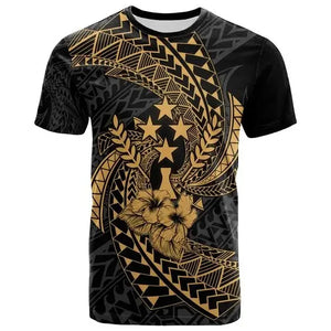 Creative Pohnpei Oversized 3D Printed   Short Sleeved T-shirt for Men and Women Fun O-neck Design