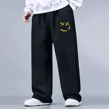 Plus Size Men Sports Pants 5XL 6XL 7XL Men's Cotton Trousers Joggers Sportswear Black Solid Ice Silk Baggy Sweatpants Male Pants