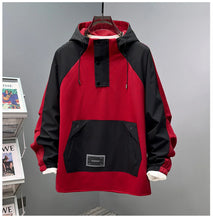 12XL 13XL Plus Size Hoodie Men Multi-pocket Patchwork Cargo Hoodies Streetwear Fashion Hooded Pullover Male Big Size 10XL