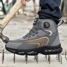 Steel Toe Cap Shoes For Men Work Boots Puncture-Proof Work Safety Shoes Protective Working Shoes Male Footwear Security Sneakers