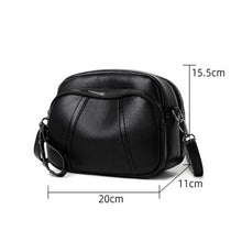 Fashion Soft Leather Crossbody Bags for Women 2025 Casual Female Multi Pocket Messenger Bags Retro Handbags Ladies Shoulder Bags