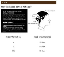 Winter Berets male warm Ear protection cap Men's outdoor leather hat