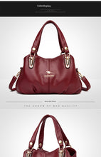 Women's Genuine Leather Portable Women's Bag 2025 New Arrival Fashion Large Capacity Versatile Messenger Bag Soft Leather Mom Bag for the Middle-Aged