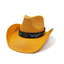 New cowboy hat women men fashion western knight hat embroidery accessories travel sun hat