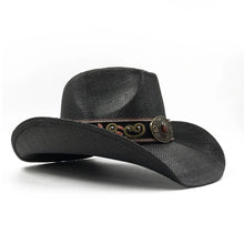 New cowboy hat women men fashion western knight hat embroidery accessories travel sun hat