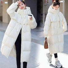 Women's Fall Winter Tops Coat Cotton Coat Long Thickened Bread Clothes Slim Loose Soft Comfortable Trends New Versatile Niche