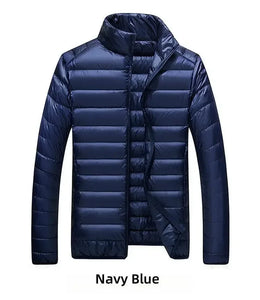 Men Waterproof Lightweight Padded Duck Down Jacket Autumn/ Winter