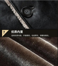 Mens Clothing Genuine Sheep Leather Coat Winter Parka Real Fur Long Plush Thick Oversize Sheepskin Jackets For Man M-5XL