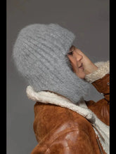Winter Hat Women Russian Winter Trapper Hat with Ear Flaps - Thick Knitted Ushanka for Cold Weather Military Style Fur Pilot Hat
