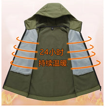 Waterproof Windbreaker Jacket Men 12XL 13XL Plus Size Camp Jacket Coat Male Fashion Casual Fleece Jackets Big Size 13XL