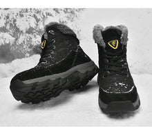 Men's Boots Snow Boot Fashion High Tops Shoes Proof Non-slip