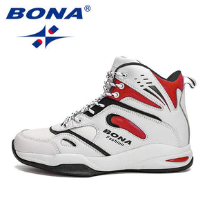 BONA  Basketball Shoes Men Cushioning Light Trendy Sneakers Man