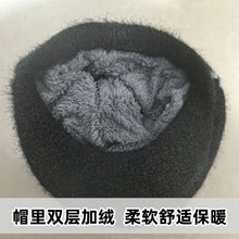 Winter Hat for Women Scarf Beanie Fleece Lined Ear Flap Thermal Knitted Berette Unisex Cold Weather Outdoor Mother Elderly
