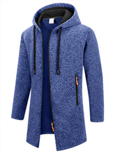 New Streetwear Men's Long Sleeve Sweatshirts for Men Zipper Hooded Oversize Winter Warm Jacket Coat Outdoor Tracksuit Men