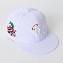 New hip hop baseball cap flat edge casual hat summer fashion embroidery letter sunshade sunscreen hat