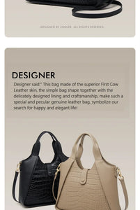 High Quality ZOOLER Original Designed Genuine Leather Women Shoulder Bags