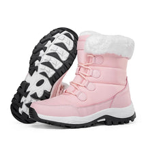 Autumn Winter High-Top Warm Cotton Boots Snow Boots for Cold Weather Comfortable Shoes for Women