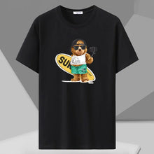 Mens T Shirts Printed Tee Plus Size 110-180kg 5XL 6XL 7XL Black T-shirt Round Neck Short Sleeve Oversized Tops Big Men Clothing