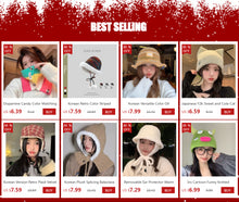 Winter Hats for Women Beanie Fashion Pompon Knitted Hat Autumn and Winter Outdoor Thick Woolen Hat All-match Cold Hat Men's Hat