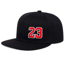 Unisex 23 Embroidery Hip-hop Hats Fashion Outdoor Adjustable Casual Baseball Caps Sunscreen Hat