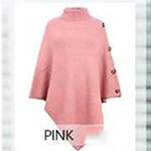 Fashion Winter Women Turtleneck Irregular Loose Pullover Shawl Cape Sweater Solid Color Autumn Knitted Long Tops Casual Clothing