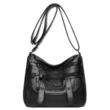 Soft Leather Mother Bag Large Capacity Fashionable Shoulder Crossbody Bag for Women