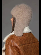 Winter Hat Women Russian Winter Trapper Hat with Ear Flaps - Thick Knitted Ushanka for Cold Weather Military Style Fur Pilot Hat