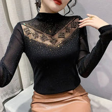 Women's Autumn Winter Fashion Half High Neck Pullover Long Sleeve Solid Color Simple and Casual Versatile Commuter Bottom Tops