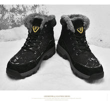 Men's Boots Snow Boot Fashion High Tops Shoes Proof Non-slip