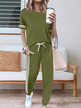 Women's Casual Long Sleeve Fitness Set Slim Fit Two-Piece Suit for Spring/Summer Outings Commuting Suitable for Daily Wear