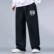 Plus Size Men Sports Pants 5XL 6XL 7XL Men's Cotton Trousers Joggers Sportswear Black Solid Ice Silk Baggy Sweatpants Male Pants