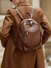 ZOOLER First Layer Genuine Leather Backpack Designed  Plaid Large Capacity Backpack School Bags College Girl Hot#SC1703