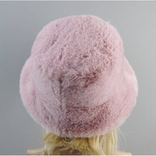 2025 New Style Fake Rabbit Fur Hats Super Soft Women Winter Hat Cotton Lining Warm Russian Fashion Ski Beanies Plush Solid Color