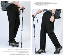 Plus Size 6XL 7XL 8XL Men's Winter Fall Snow Pants Waterproof Insulated Fleece Ski Snowboard Pants Outdoor Cargo Hiking Trousers