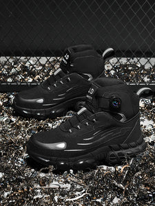Steel Toe Cap Shoes For Men Work Boots Puncture-Proof Work Safety Shoes Protective Working Shoes Male Footwear Security Sneakers