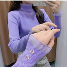 Winter Women Turtleneck Sweater Oversize Long Sleeve Top