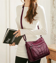 Soft Leather Women Bag Branded Designer Ladies Handbag Purses 2023 Luxury Female Shoulder Bag Large Capacity Crossbody Bags Sac