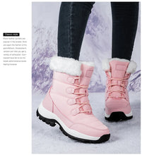 Autumn Winter High-Top Warm Cotton Boots Snow Boots for Cold Weather Comfortable Shoes for Women