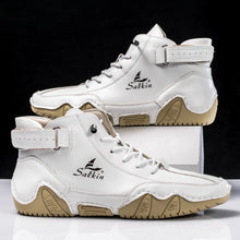 Handmade Men Boots New 2025 Leather Casual Shoes Outdoor Non-Slip Man Ankle Design Sneakers Tenis Masculino Zapatillas